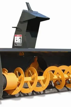 48" Wide Mini Skid Steer Snow Blower (8-13 gpm) for ASV Mini Mount Hot Deal