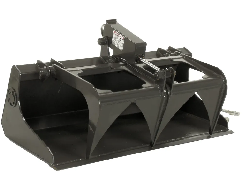 54" Wide Mini Skid Grapple Bucket Popular