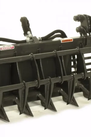 Top Rated 48" Wide Mini Skid Grapple Rake