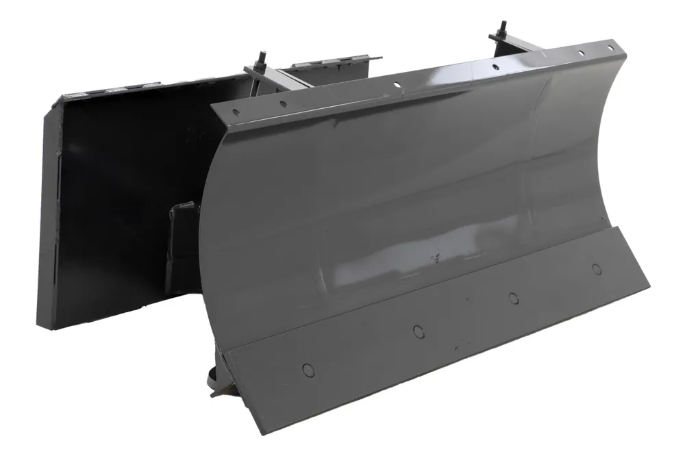 48" Wide Mini Skid Steer 4 Way Snow/Dozer Blade Hydralic Angle Mini Universal Mount One Day Deal