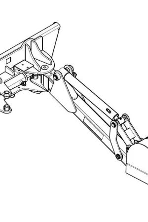 Shop Now Mini Skid Steer EZ Backhoe Attachment Swing Arm (Bobcat MT | S70 Mount)