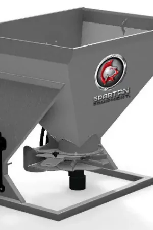 Skid Steer Salt and Sand Spreader Attachment Instant Buy