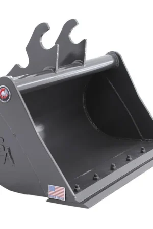 Shop Now 24" Wide Mini Excavator Grading Bucket With Bolt On Edge | For 14,000 lb - 18,000 lb Machines