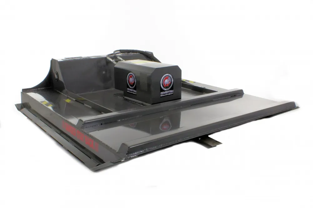 60" Wide Skid Steer Brush Mower Attachment (14-20 gpm) (Professional Series) Price Drop