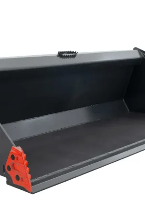78" Wide Skid Steer Track Duty Bucket With Smooth Edge Best Choice