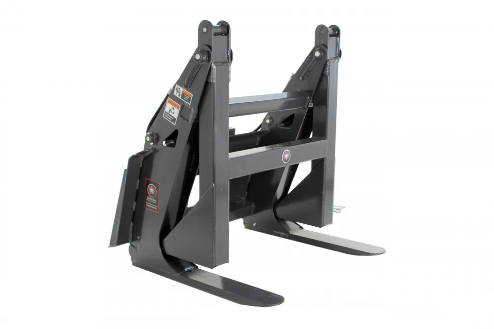 Skid Steer Fork Grapple Attachment Industrial Series Direct From Factory