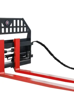 Special Offer Skid Steer Pallet Fork Frame With 72" Long Tines Class III 8000 lbs Hydraulic Adjustable (Industrial Series)