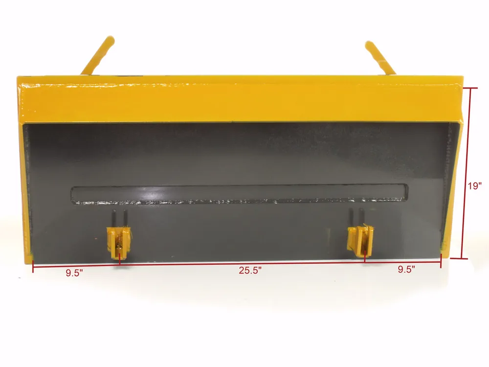 Secure Checkout New Holland Old Style Skid Steer Mount to Universal Skid Steer Mounting
