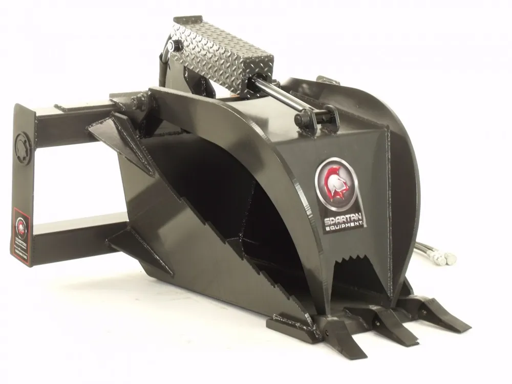 Skid Steer Stump Grapple Attachment Industrial Series Crafted