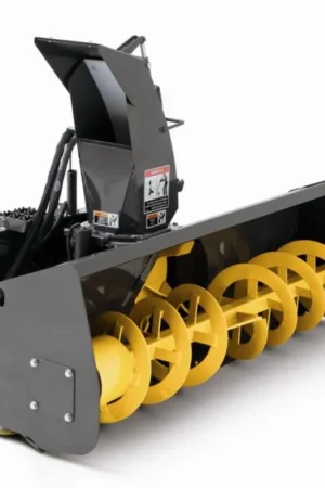 72" Wide Skid Steer Snow Blower High Flow (35-45 gpm) Premium