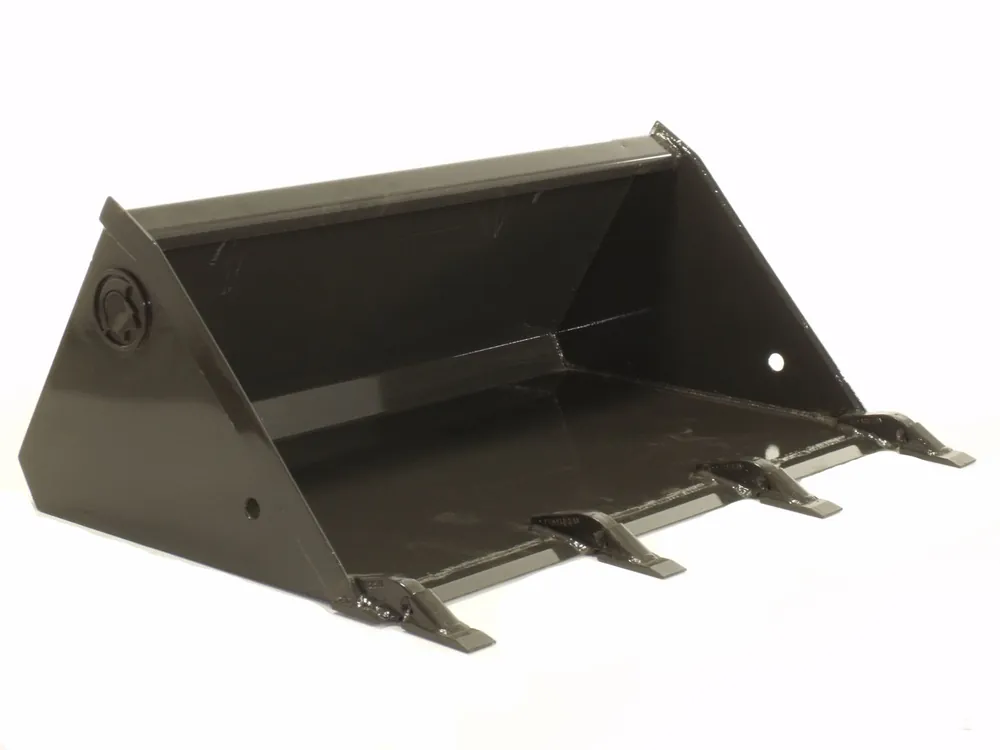 48" Wide Mini Skid Steer Bucket Wide With Teeth Same Day Shipping