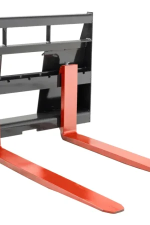 Luxury 42" Mini Skid Steer Pallet Forks for Bobcat MT Mount