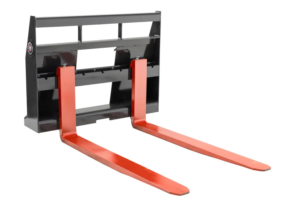 Luxury 42" Mini Skid Steer Pallet Forks for Bobcat MT Mount