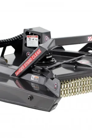 72" Wide Skid Steer Brush Cutter Attachment Industrial Series (Case Drain) Big Sale