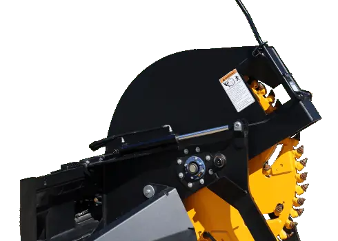 Skid Steer Rock Saw Attachment Model 2400 24" Depth x 2.75" Wide Wheel (Professional Series) (Case Drain) Limited Time