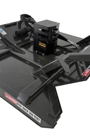 Sale 72" Wide Skid Steer Brush Cutter Attachment (Hoplite Series) Piston Pump Flow (17-27 gpm) (Case Drain)