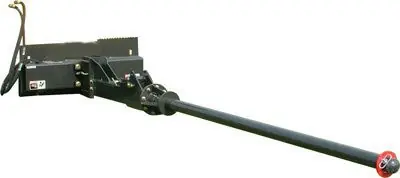 Skid Steer Material Unroller With Stem Extension 3.5" dia x 48" long Order Now
