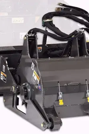 36" Wide Skid Steer Planer Attachment High Flow Final Sale
