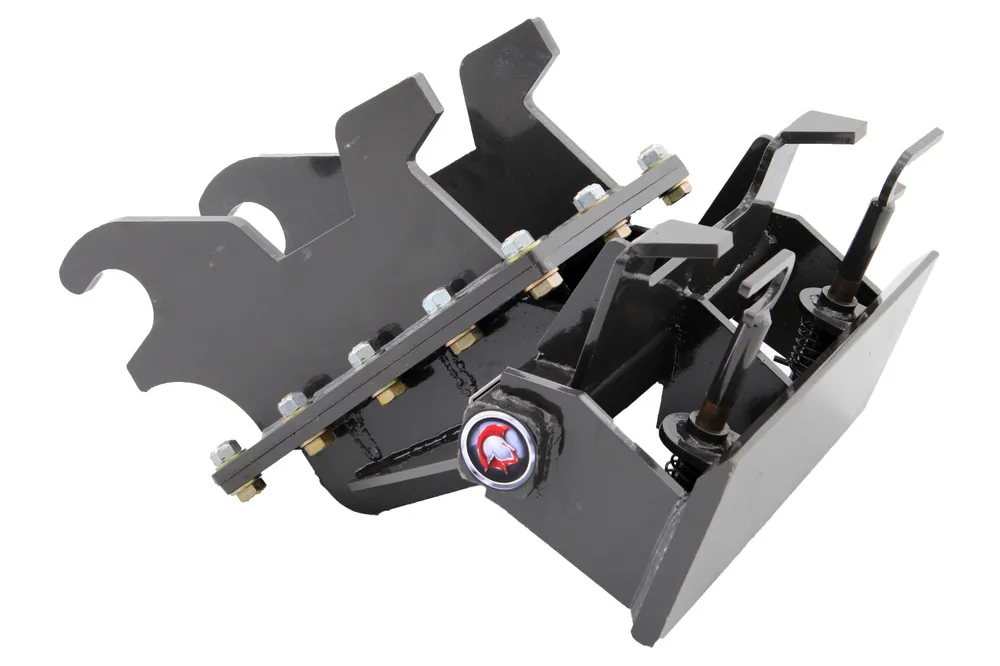Mini Excavator Mount to Toro | Boxer | Ditch Witch | Vermeer | Kubota Mini Skid Steer Loader Adapter Clearance