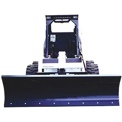 48" Wide Skid Steer 4 Way Snow/Dozer Blade (Professional Series) Express Delivery