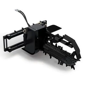 Skid Steer Trencher Model SE640 High Flow Cup Tooth Every Other Station Super Sale