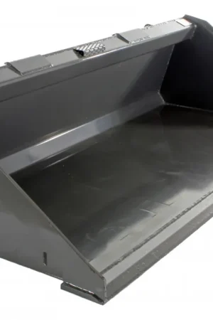 Time-Limited 72" Wide Skid Steer Long Bottom Bucket with Smooth Edge