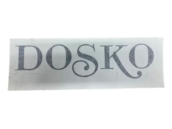 Deal (16183) DECAL,DOSKO-BLACK&RED (28049, 783543)