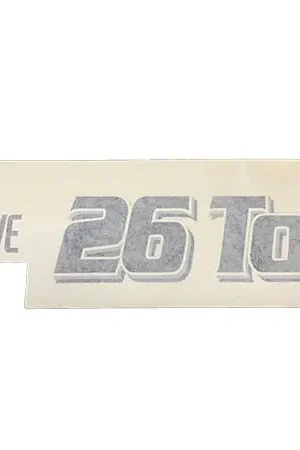 (BR002624) DECAL - 26 TON BRAVE DECAL Instant Buy