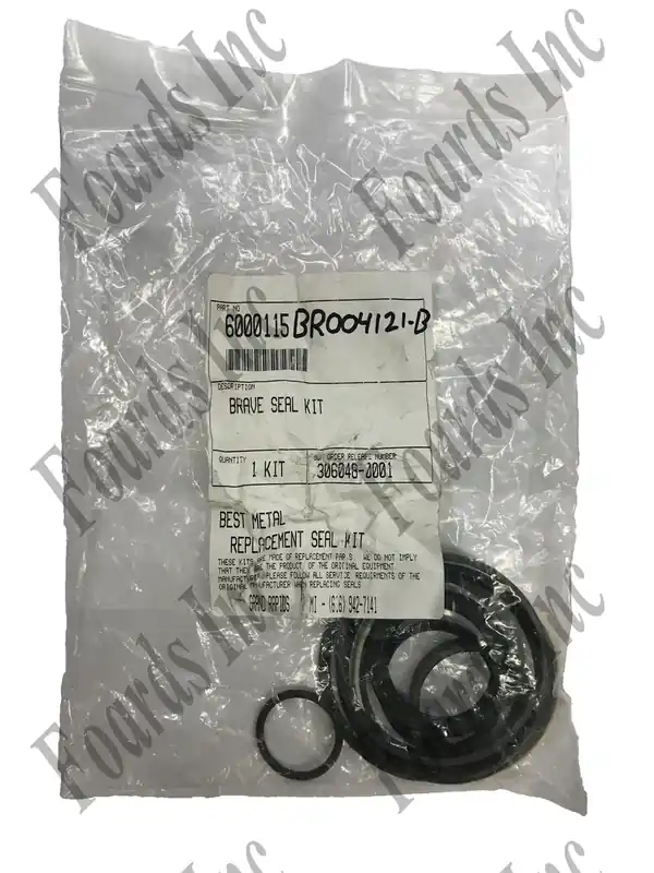 (BR004121-B) KIT - SEAL 3 1/2" CYLINDER (BM) - For Best Metal Cylinders only Must Have