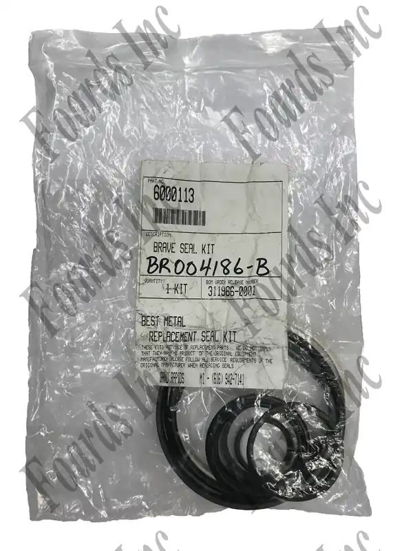 (BR004186-B) KIT - SEAL 4 1/2" CYLINDER 2" ROD (BM) - For Best Metal Cylinders only Professional Grade