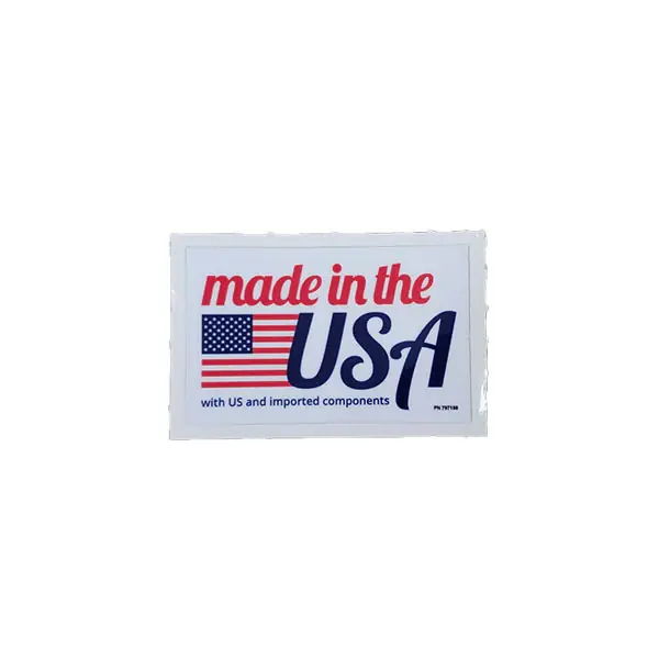 (336924) DECAL - Made in USA (797158) Professional Grade