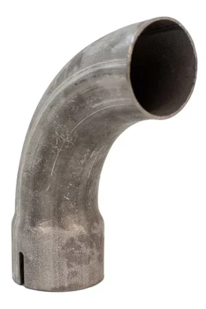 (TE-0344.SIL) Elbow 90 Degree Aluminized Tailpipe Crafted