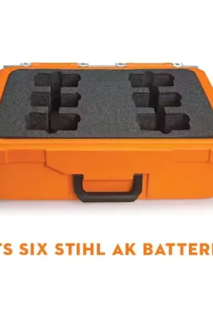 Stihl | Battery Case Inserts | Case with insert holds (6) AK batteries (7010 871 0031) Express Delivery