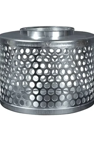(026-0321-2312.JGB) JGB | Round Hole Strainer | 2-in. Fast Shipping