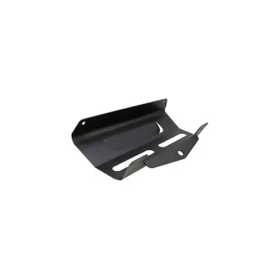 (127757-6) HITCH PLATE, TEXTURED BLACK Best Seller