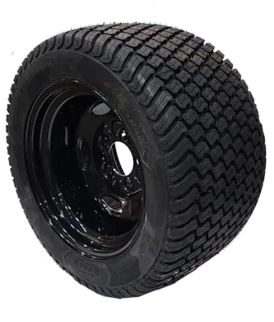 Clearance (NDXGM4) 24x9.50-14 NDX Air-Less Grass Master Assembly for Hustler and Kubota (1 Tire Assembly)